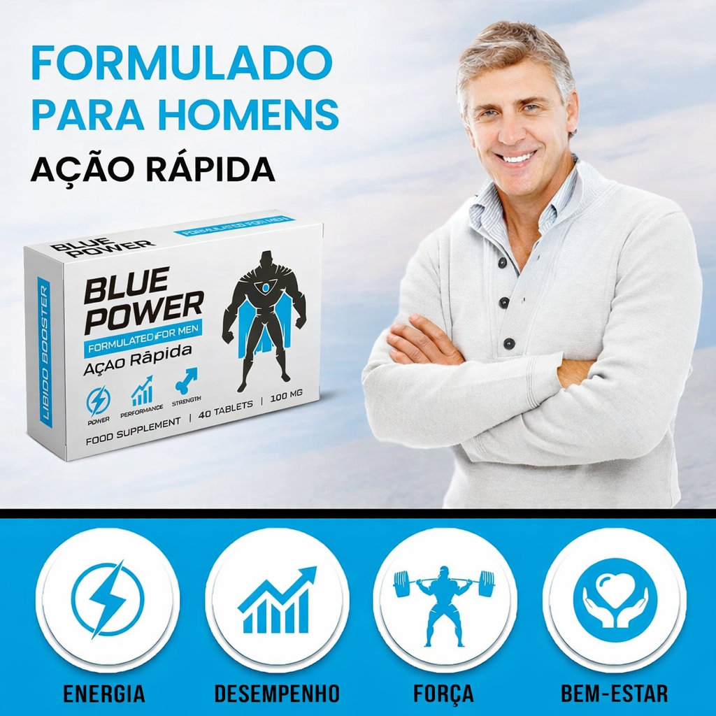 Blue Power - Booster de Libido - Minoxidil Portugal
