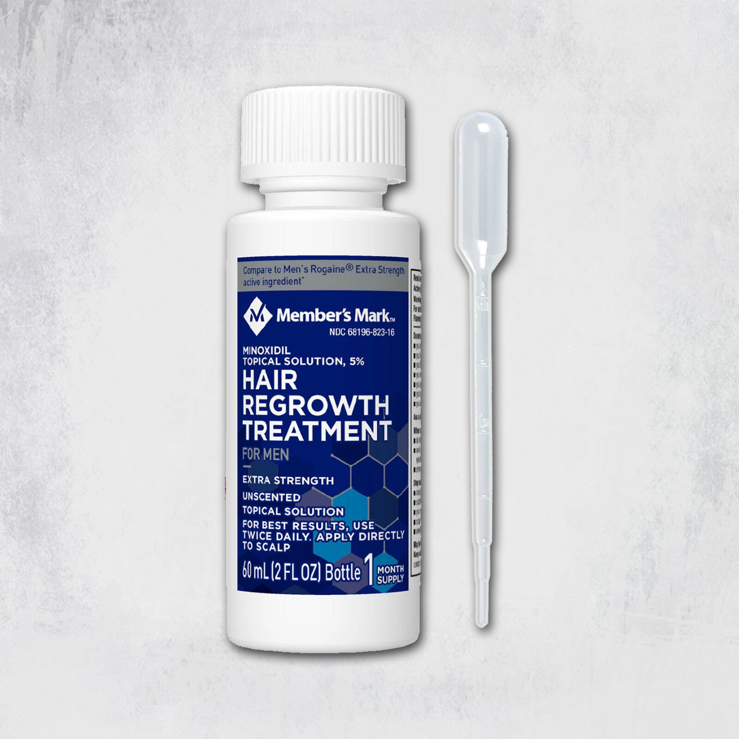 Minoxidil 5% Member's Mark | 1 Frasco - Minoxidil Portugal