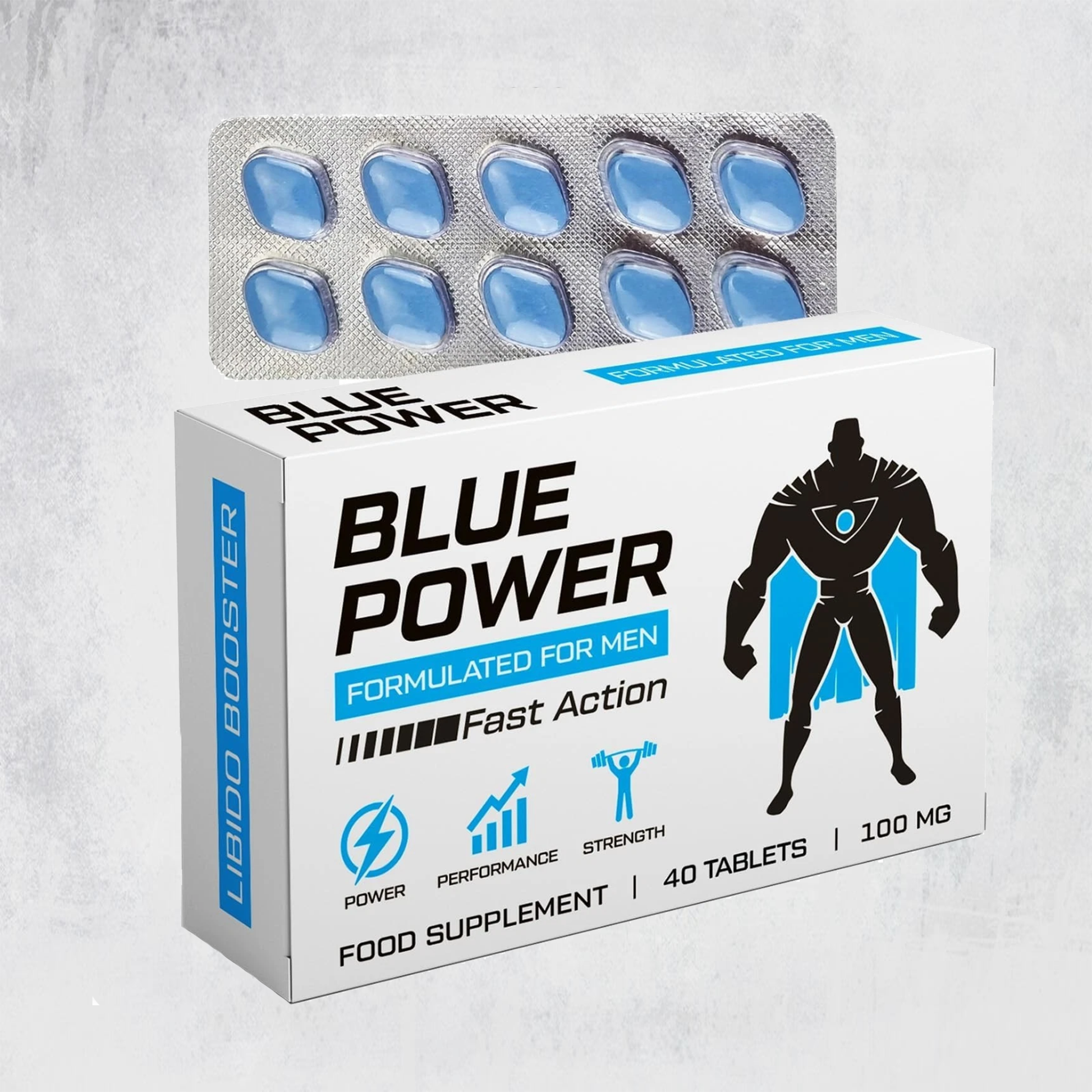 Blue Power - Booster de Libido - Minoxidil Portugal
